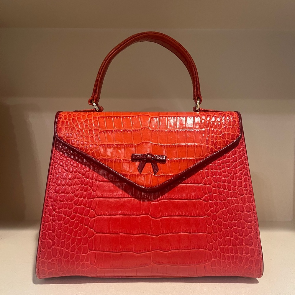 Hayden Lasher Red Elene Belgian Bag